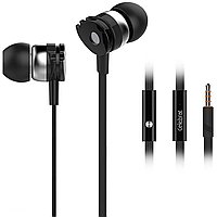 Навушники Celebrat D1 з мікрофоном чорні
