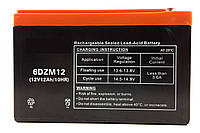 Аккумулятор 6DZM12 12V 12Ah тяговый, для электротранспорта.