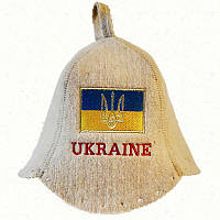 Шапка для лазні та сауни - UKRAINE