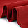 Скатертина квадратна на обідній стіл габардинова червона Atteks - 1415, фото 2