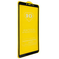 Захисне скло TDG 9D для Xiaomi Mi Max 3 Full Glue чорний 0,26 мм в упаковці