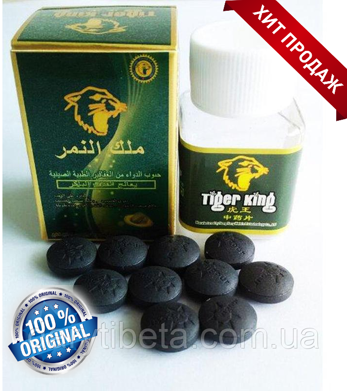 Король Тигр Tiger KING — Збуджувальні засоби, чоловічий збудник, лікування потенції в чоловіків