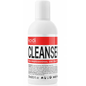 Рідина для зняття липкого шару Kodi Professional Cleanser, 250 мл