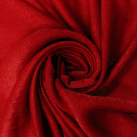 Ткань для штор, подушек, покрывал велюр Софт красный в зал, гостиную, детскую, спальную. Турция.