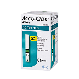 Тест-смужки Accu-Chek Active, 50 шт.