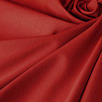 Однотонная декоративная ткань для штор,подушек, скатертей, люминесцентно-красного цвета с тефлоном 81005