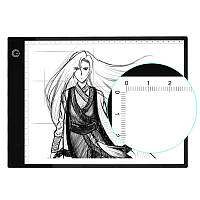 Планшет світловий А4 формату для копіювання зображень, створення малюнків гіперреалізму Tablet Pad Clefers A4