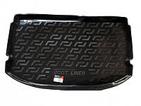 Коврик в багажник для Chevrolet Aveo T300 2011- хетчбэк, резино-пластиковый (Lada Locker)