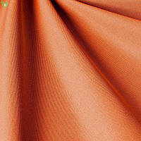 Однотонная уличная ткань для штор, подушек, беседок, шезлонгов, тентов, оранжево-красного цвета акрил Испания