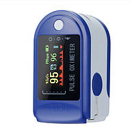 Пульсометр оксиметр на палец Pulse Oximeter Blue