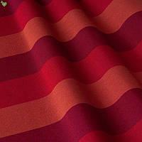 Уличная декоративная ткань для штор, лежаков, полоса красного фиолетового и оранжевого цвета акриловая Испания