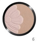 Шелковые румяна "FLOWER" Eva cosmetics Оттенок 6