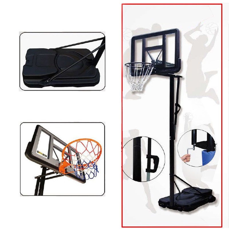 Баскетбольна стійка зі щитом (мобільна) DELUX S020