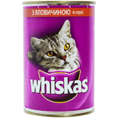 Корм для котов Whiskas 400 яловичина