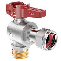 Кран куля 1/2 ВН довга ручка MIRAYA для води