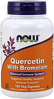 Now Foods Quercetin with Bromelain 120 капсул