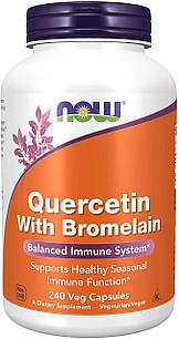 Now Foods Quercetin with Bromelain 240 капсул