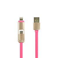 Кабель заряджання перехідник з microUSB на iPhone Lightning iphone 6/7/8/5/5s