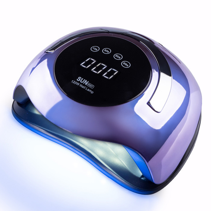 LED+UV Лампа SUN BQ-5T 120W Mirror Violet