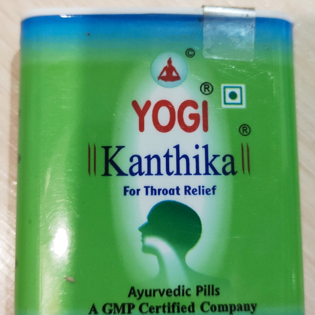 Йоги Кантика гранули під час застуди, грипу, ангіні, кашлю — Yogi Kanthika 140 драже