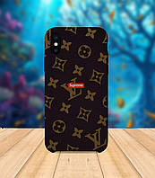 Чехол для apple iphone x XS В стиле Supreme Louis Vuitton чехол с принтом