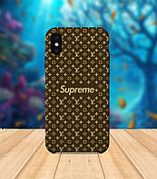 Чехол для apple iphone x XS В стиле Supreme Louis Vuitton чехол с принтом