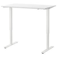 Стол с регулируемой высотой IKEA SKARSTA 120x70 см Белый (593.248.18)