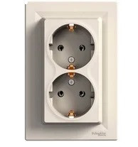 Розетка Schneider Asfora біла EPH3000121, фото 1