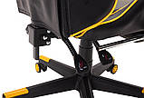 Спортивне крісло ігрове стиль INFINI Yello крісло геймерське спортивне крісло для ігроманів поворотний стілець, фото 5