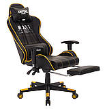 Крісла спортивні геймерські 4 кольори INFINI крісло для ігроманів поворотний стілець кресло офисний стул, фото 6