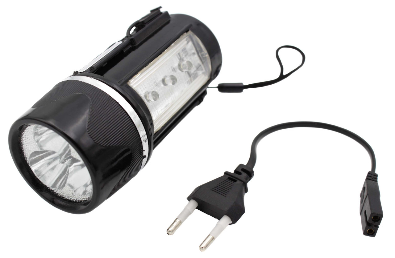 Ручний ліхтар 15628, 3LED+3LED, Магнітне кріплення, фото 1