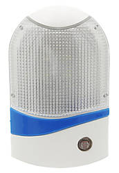 Нічник LED в розетку з датчиком освітлення Простий 220V 5 LED