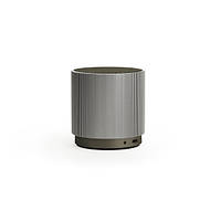 Динамик-колонка портативный 6,6х7 см. серый Франция 410934