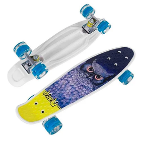 Скейт Пенні борд S 29855 Best Board, дошка 55 см, PU колеса, світяться колеса, в кульку