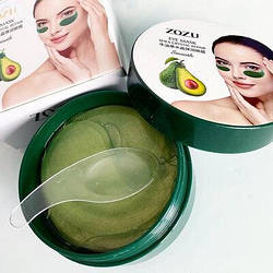 Гідрогелеві патчі з екстрактом авокадо ZOZU Eye Mask, 60шт