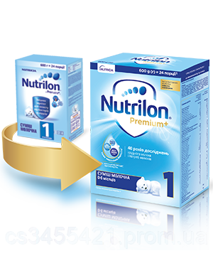 Суміш молочна суха Nutrilon 1 600г, фото 1