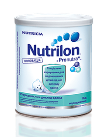 СУМІШ МОЛОЧНА NUTRILON ПЕРЕДЧАСНИЙ ДОГЛЯД ВДОМА 400Г