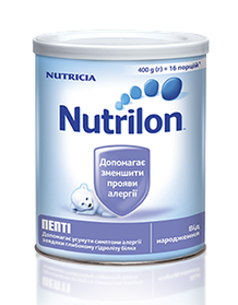 Суміш молочна суха nutrilon пепті 400г