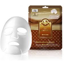 Тканинна Відновлююча маска для обличчя Fresh Placenta Mask Sheet, 3W CLINIC