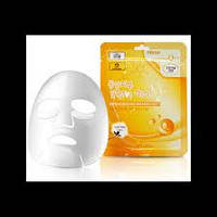 Тканевая маска Мгновенного действия для лица Fresh Coenzyme Q 10 Mask Sheet, 3W CLINIC,23 мл