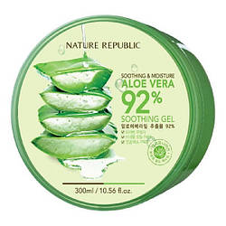 Гель алое вера 92% Nature Republic універсальний (300 мл) годен до 13.04.2023