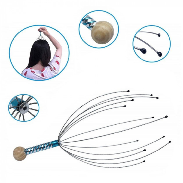 Масажер для голови "Мурашка" - 22 см