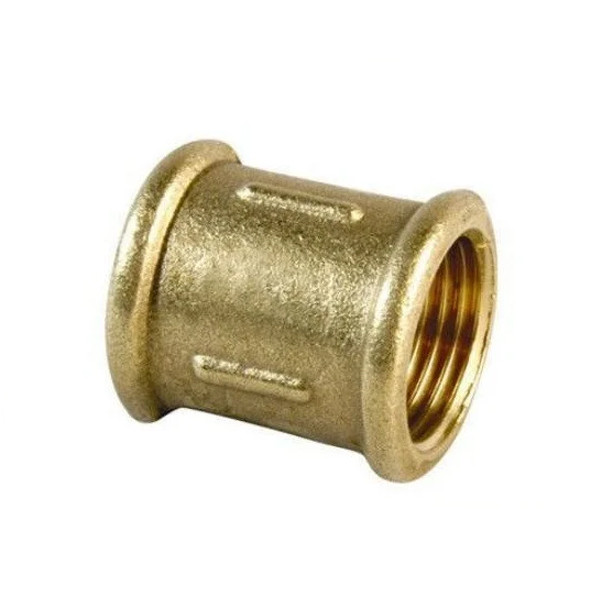 Муфта 1 ВВ латунна посилена