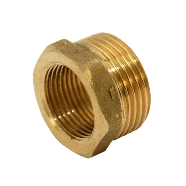 Футорка 1 1/2Н х 1В посилена латунна