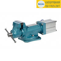 Лещата слюсарні посилені пневматичні та гідравлічні York 125 P