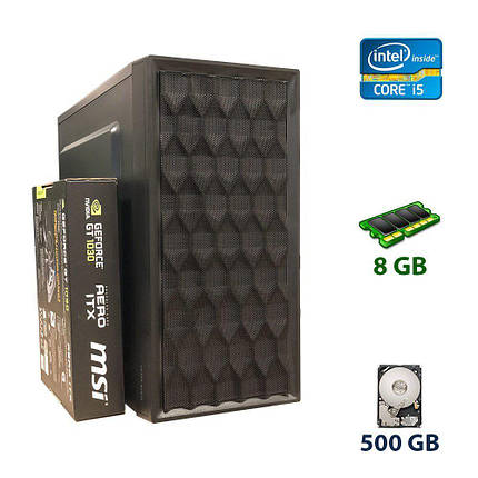 1st Player D8-M Tower NEW / Intel Core i5-3470 (4 ядра по 3.20 - 3.60 GHz) / 8 GB DDR3 / 500 GB HDD / nVidia, фото 1