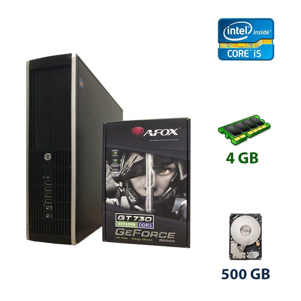 HP Compaq Pro 6300 SFF/Intel Core i5-3450 (4 ядра по 3.1 — 3.5 GHz) / 4 GB DDR3 / 500 GB DDR3 / nVidia