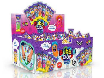 Набір для творчості "Buble Clay" в брикетах укр. BBC-03-01U