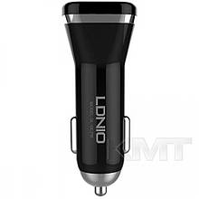 Ldnio DL-219 Car Charger Set (Micro) (2 USB)( 2.1 A) Black