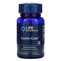 Відновлення Шлунка, Gastro-Ease, Life Extension, 60 вегетаріанських капсул